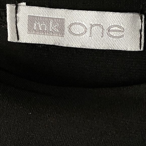 MK One Sleeveless Black Blouse. Size Small. - Picture 2 of 3